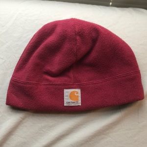 CARHARTT maroon hat ! One size fits all!
